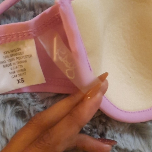 Pink Ruffle Bikini Top - Picture 8 of 9